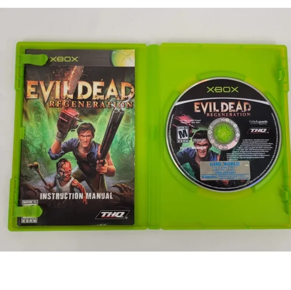 Xbox - xbox★EVIL DEAD REGENERATION 海外版 EU版 PAL Evil Dead: Regeneration (Xbox 2005) FACTORY SEALED! - RARE